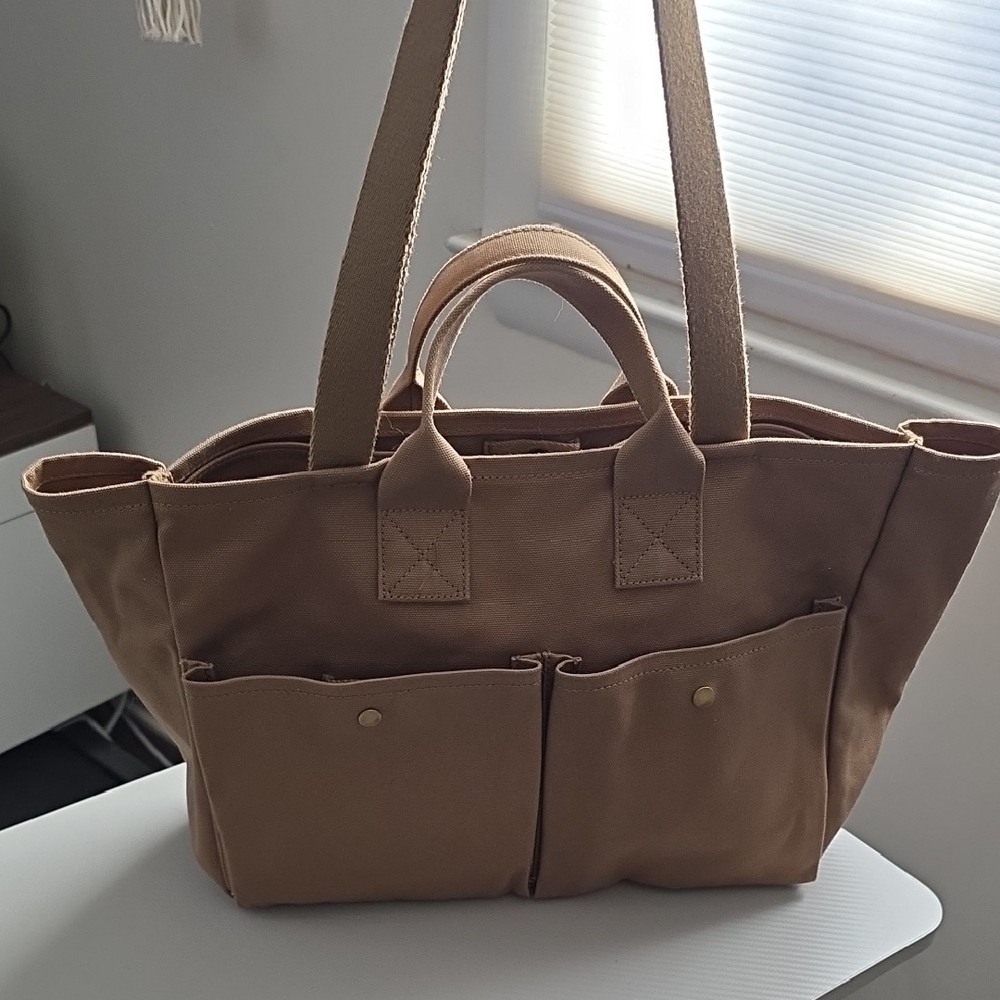 Madewell Tan Women's Tote Bag - Picture 3 of 3